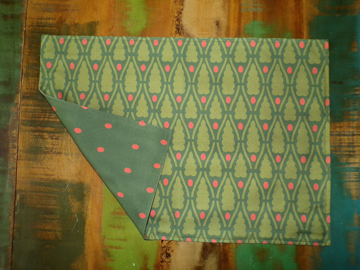 Platzset / Tischset, Weihnachten/Ostern, Dunkelblau, 50 x 35cm, zum Wenden