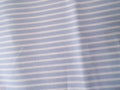 Popeline, Meterware, Baumwollstoff, Streifen, hellblau-weiß, ultramarinblau, bio, GOTS, Futterstoff, Webware, Blusen, Hemdenstoff, Trachten, Dirndl