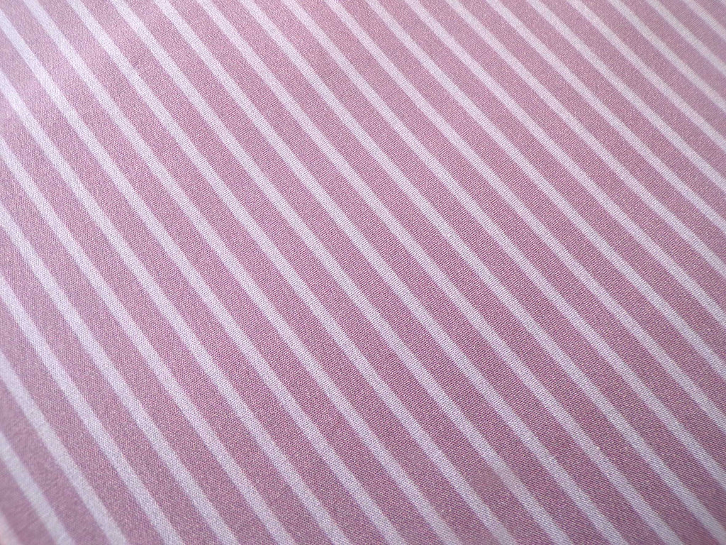Poplin, fabric by the metre, cotton fabric, lilac stripes, purple, light purple, organic, GOTS, lining fabric, woven fabric, blouse fabric, shirt fabric, patchwork baby, traditional costumes, dirndl