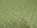 Tablecloth, Christmas, festive, cotton sateen, Mako sateen, sold by the meter, ice crystal, green/dark green