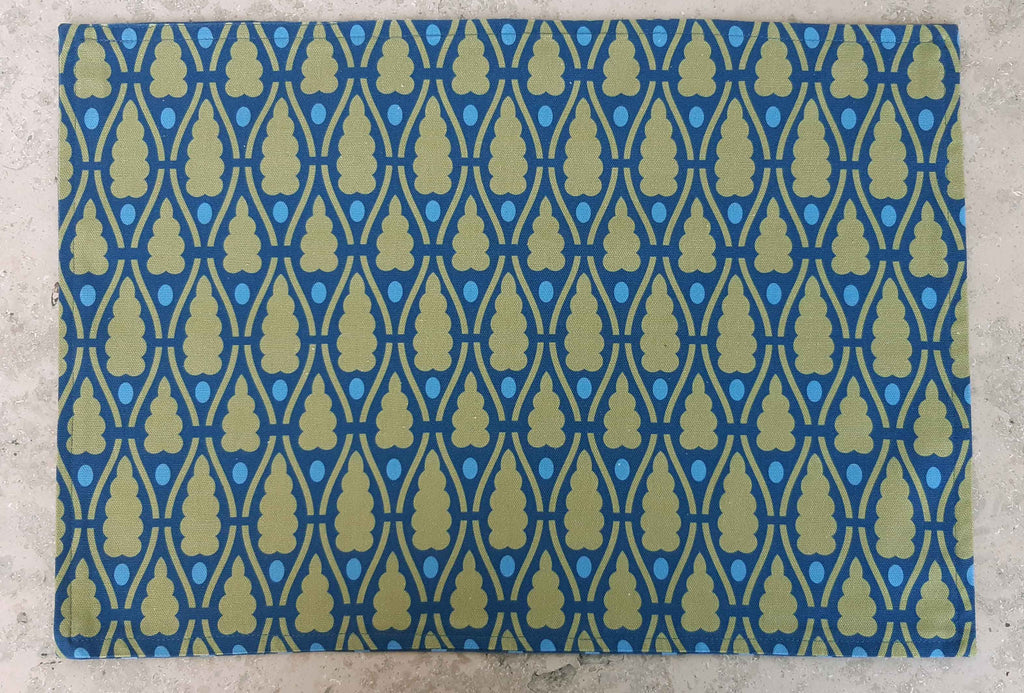 Placemat, Christmas/Easter, Dark Blue, 50 x 35 cm, Reversible