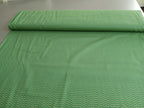 Poplin, cotton fabric, sold by the metre, zigzag pattern, pistachio green/green, GOTS-certified organic, woven fabric, blouse fabric, shirt fabric, traditional attire, patchwork, dirndl dresses