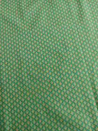 Popeline, Baumwollstoff, Meterware, Agave, grün/hellgrün, GOTS, bio, Webware, Blusenstoff, Hemdenstoff, Trachten, Patchwork, Dirndl