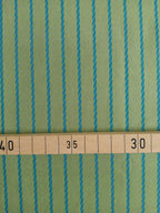 Popeline, Baumwollstoff, Meterware, Kordel,grün/pistaziengrün/türkis, GOTS, bio, Webware, Blusenstoff, Hemdenstoff, Trachten, Patchwork, Dirndl