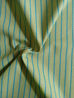 Popeline, Baumwollstoff, Meterware, Kordel,grün/pistaziengrün/türkis, GOTS, bio, Webware, Blusenstoff, Hemdenstoff, Trachten, Patchwork, Dirndl