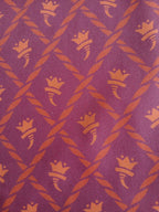 Popeline, Baumwollstoff, Meterware, Distelkönig, rotviolett/ hellrot/korallenrot, GOTS, bio, Webware, Blusenstoff, Hemdenstoff, Trachten, Patchwork, Dirndl