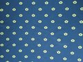 Popeline, Meterware, Baumwollstoff, Röschen, dunkelblau-grün, Bio, GOTS, Futterstoff. Blümchen, Webware, Hemdenstoff, Blusenstoff, Trachten, Patchworkstoff, Dirndl