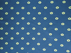 Poplin, fabric by the metre, cotton fabric, ruffles, dark blue-green, organic, GOTS, lining fabric. Ditsy print, woven fabric, shirt fabric, blouse fabric, traditional costumes, patchwork fabric, dirndl