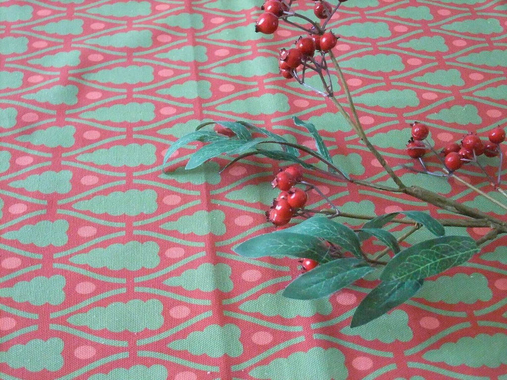 Table runner, Christmas, dark red, 40 cm wide, various lengths
