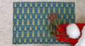 Placemat, Christmas/Easter, Dark Blue, 50 x 35 cm, Reversible