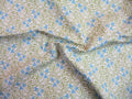 Popeline, Meterware, Baumwollstoff, Motiv Rabenwiese, grün-wasserblau, bio, GOTS, Futterstoff, Webware, Patchwork, Blusen Hemdenstoff Trachten, Dirndl
