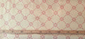 Mako-Satin, Meterware, Motiv Raute, Vanille-Altrosa, glänzend, Baumwollsatin, elegante Kleider, Bettwäsche, Trachten, Dirndl Kreuzblume, geometrisch hellgelb, rosa
