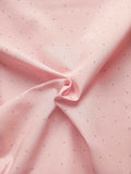 Popeline, Meterware, Baumwollstoff,  Punkte, hellrosa-violett, bio, GOTS, Futterstoff, Webware, Blusenstoff, Hemdenstoff, Patchworkstoff, Trachten, Dirndl