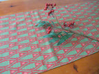 Tischläufer, Weihnachten, dunkelrot, 40cm breit, verschiedene Längen
