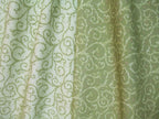 Popeline, Meterware, Baumwollstoff, GOTS, bio, Motiv Dornenhecke, hellgrün-grün, Webware, Futterstoff, Blusenstoff, Hemdenstoff, Patchwork, Trachten, Dirndl