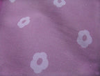 Popeline, Meterware, Baumwollstoff, Motiv Röschen, Blümchen, fliederfarbig, GOTS, bio, Futterstoff, Webware, Trachten, Dirndl, Patchworkstoff, Babykleidung