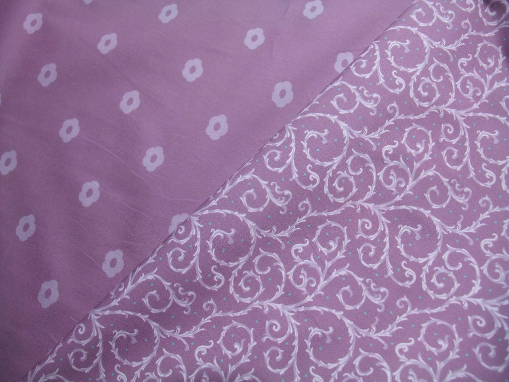 Poplin fabric by the metre, cotton fabric, rosebud and floral print, lilac, GOTS-certified organic, lining fabric, woven fabric, traditional clothing, dirndls, patchwork fabric, baby clothes