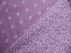Popeline, Meterware, Baumwollstoff, Motiv Röschen, Blümchen, fliederfarbig, GOTS, bio, Futterstoff, Webware, Trachten, Dirndl, Patchworkstoff, Babykleidung