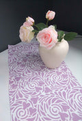 Table runner, Rabenwiese, lilac, 40 x 100cm