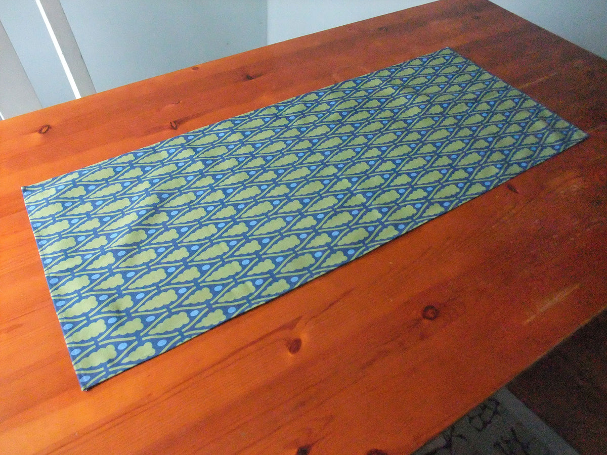 Tischläufer, Weihnachten, dunkelblau, 40cm breit, verschiedene Längen