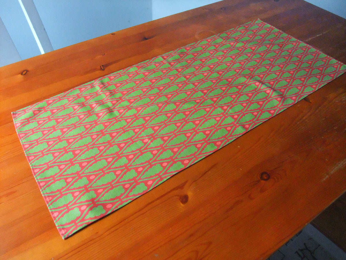 Tischläufer, Weihnachten, dunkelrot, 40cm breit, verschiedene Längen