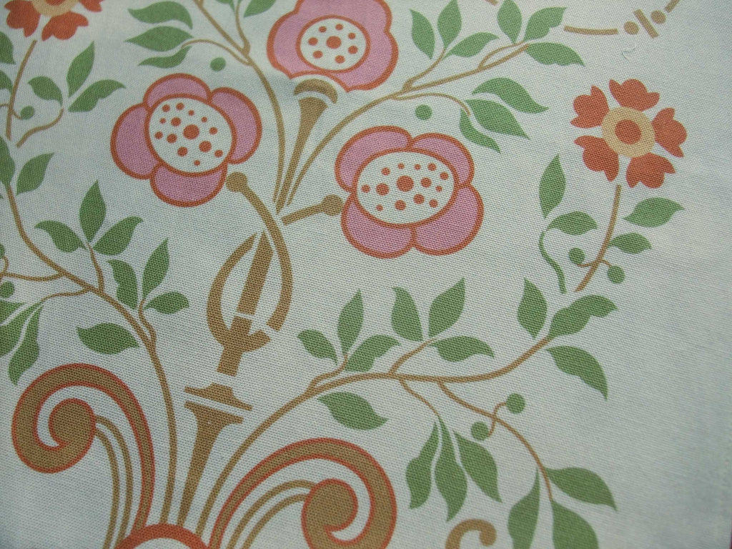 Table runner, two lengths, “Cottage Garden” design, “Spring Magic” colourway (vanilla yellow)