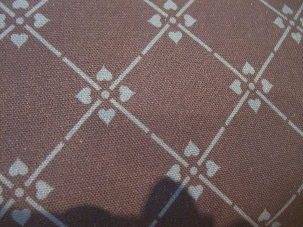 Halbpanama, Meterware, Anthrazit-türkis, Baumwollstoff, Muster "Raute 09", 160cm breit, Kreuzblume geometrisch, für Taschen, Trachtenmode, Kissen, Hosen
