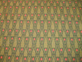 Half Panama by the metre, Christmas, Dark Green, 160cm wide, Cotton fabric, green little trees, for tablecloths, bags, cushions